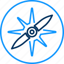 orientation, cardinal points, winds, star, tool, compass