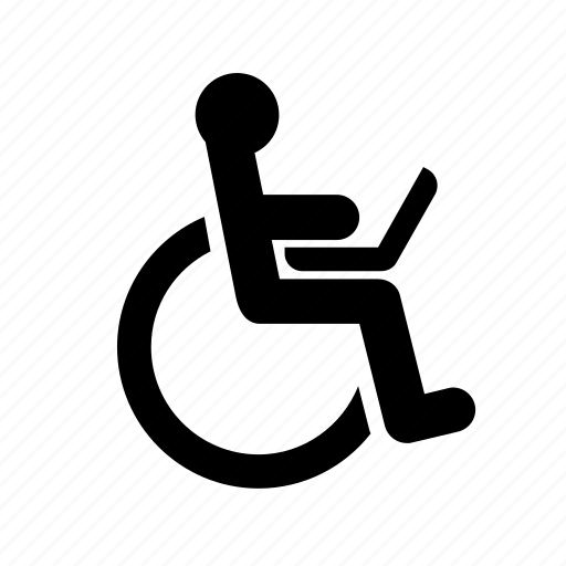 Accessible, digital accessibility, disability, disabled, handicapped, wheelchair, disable icon - Download on Iconfinder