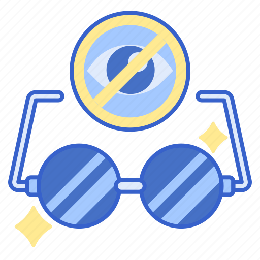 Blind, glasses, impaired, visually icon - Download on Iconfinder