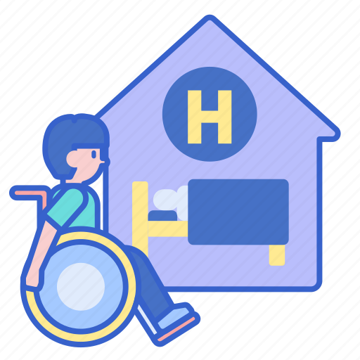 Disabled, hotel, room icon - Download on Iconfinder