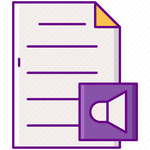 Document, speech, text icon - Download on Iconfinder