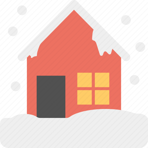 Cold weather, snowfall season, snowy house, winter house, winters icon - Download on Iconfinder