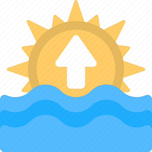 Beach scene, beach sunrise, sunrise, sunrise landscape, sunrise ocean icon - Download on Iconfinder