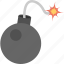 bomb, danger sign, explosive material, hand grenade, weapon 