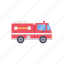 firetruck, firefighter, fire, truck, transportation 