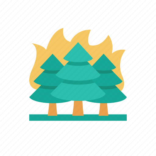 Forest, fire, disaster, natural icon - Download on Iconfinder