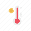 hot, temperature, thermometer, forecast