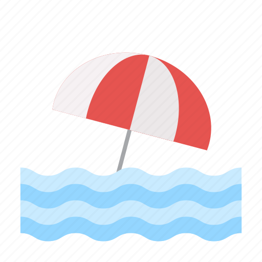 Disaster, drowning, emergency, flood, rain, umbrella icon - Download on Iconfinder