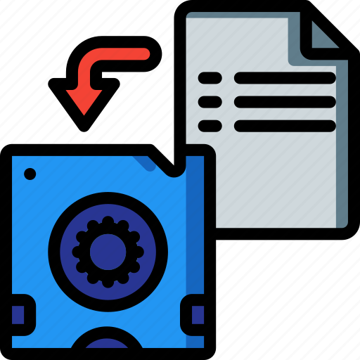 Backup, data, disaster, file, recovery, resteor, tape icon - Download on Iconfinder