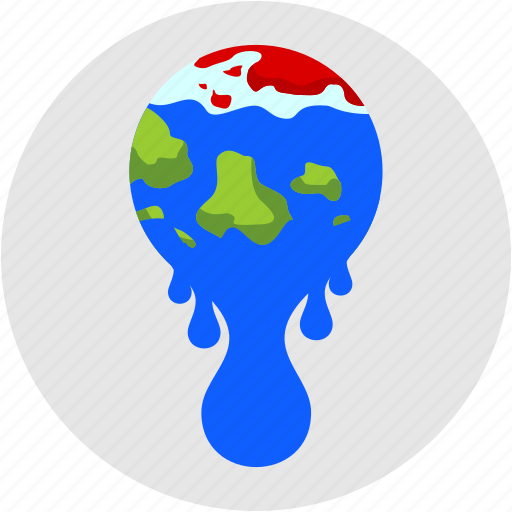 Disaster, global, melting, pole, warming, water icon - Download on Iconfinder