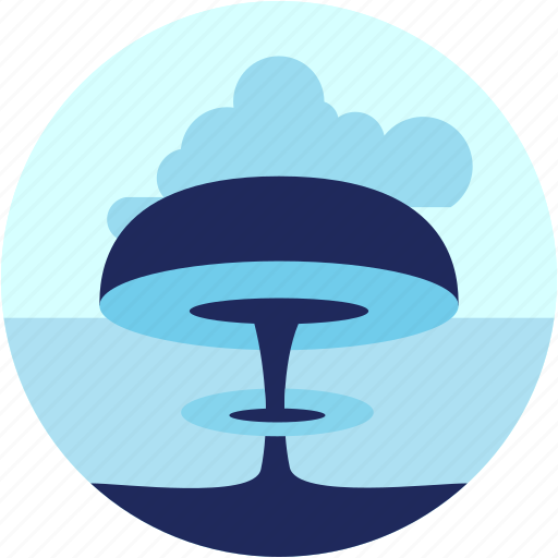 Cloud, destruction, disaster, explosion, nuclear icon - Download on Iconfinder