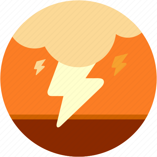 Cloud, disaster, lightening, storm icon - Download on Iconfinder