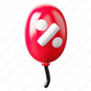 balloon, balloon discount, discount-celebration, party discount, shopping discount, percentage, discount, offer, party 