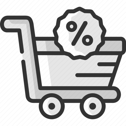 Cart, discount, online, sale, shop, shopping, black friday icon - Download on Iconfinder
