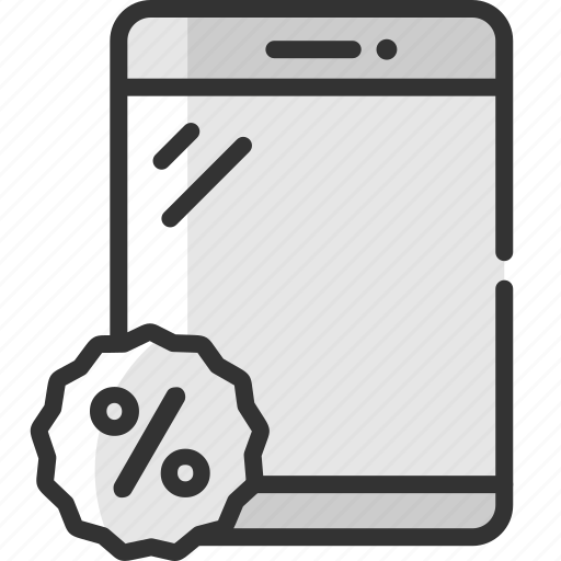Device, discount, offer, sale, smartphone, tablet, black friday icon - Download on Iconfinder