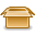 box, open, product