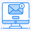 electronic mail, electronic message, email, mail, written correspondence 