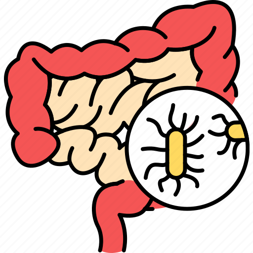 Virus, infection, gut, bacteria, stomach icon - Download on Iconfinder