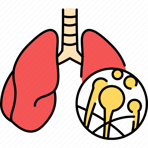 Pulmonary, lung, mucormycosis icon - Download on Iconfinder