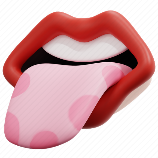 Glossitis, tongue, mouth, infection, health, organ, disease 3D illustration - Download on Iconfinder