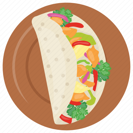 Beef, cheese, coconut, crunchy, lettuce, taco icon - Download on Iconfinder