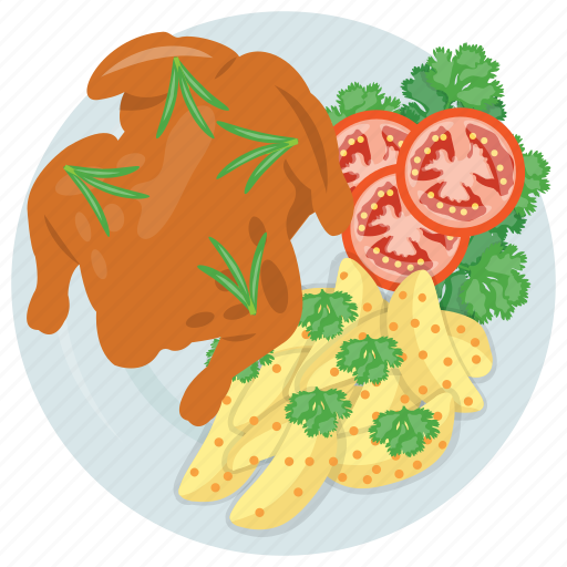 Cooked chicken, dinner, feast, roast turkey, turkey thanksgiving icon - Download on Iconfinder