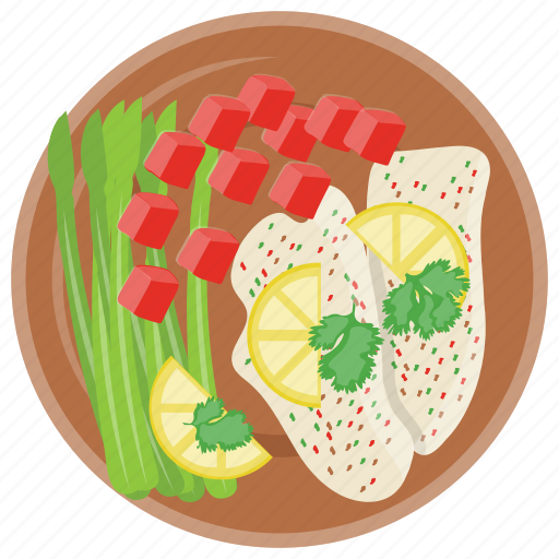 Healthy salad, organic food, plate, sushi salad, weight loss food icon - Download on Iconfinder