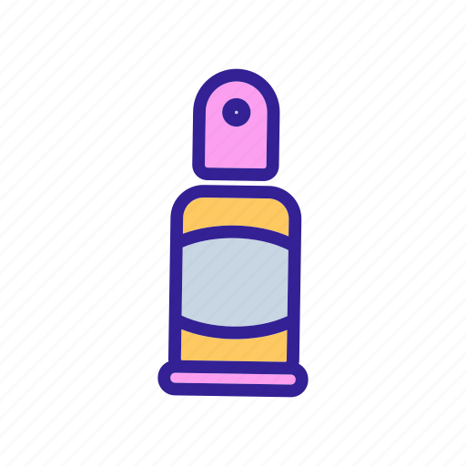 Bottle, contour, cosmetic, deodorant, disinfectant, modern icon - Download on Iconfinder
