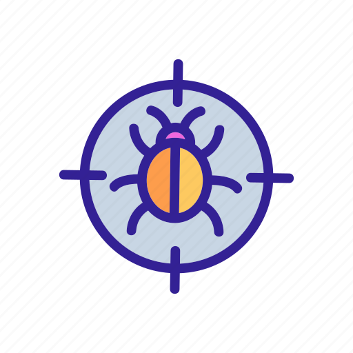 Concept, contour, disinfectant, insect, web icon - Download on Iconfinder