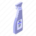clean, spray, disinfection, isometric