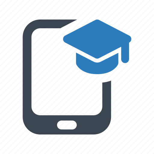 Course, education, mobile, phone icon - Download on Iconfinder
