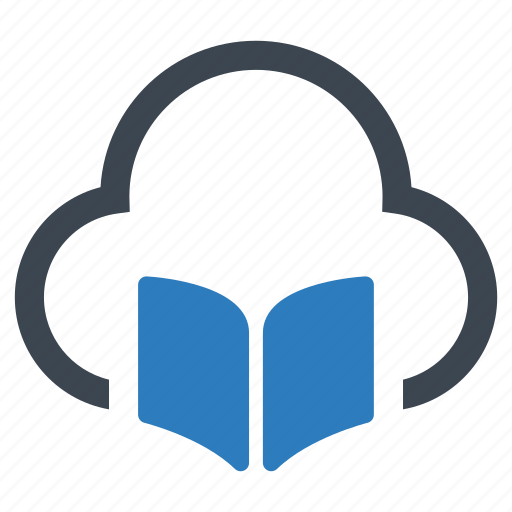 Book, cloud, library, online icon - Download on Iconfinder