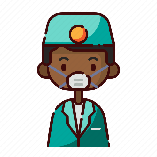 African, avatar, boy, dentist, diversity, people, profession icon - Download on Iconfinder