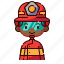 african, avatar, boy, diversity, firefighter, people, profession 