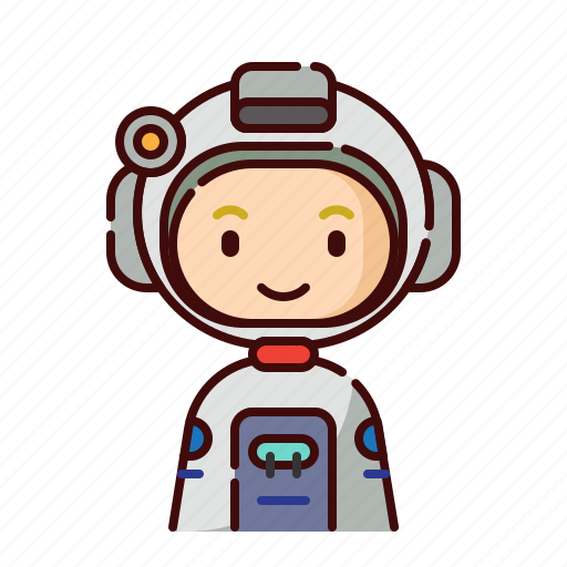 Astronaut, avatar, blonde, boy, diversity, people, profession icon - Download on Iconfinder