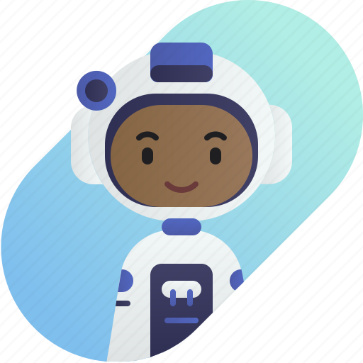 African, astronaut, avatar, boy, diversity, people, profession icon - Download on Iconfinder