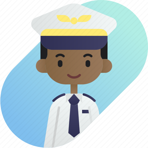 African, avatar, boy, diversity, people, pilot, profession icon - Download on Iconfinder