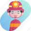 avatar, boy, chinese, diversity, firefighter, people, profession 