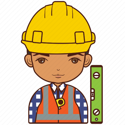 Construction, building, tool, work, diversity, avatar icon - Download on Iconfinder