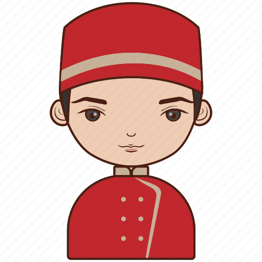 Bellboy, hotel, service, support, diversity, avatar icon - Download on Iconfinder