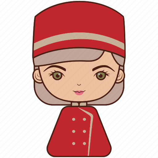 Bellgirl, bellboy, hotel, service, diversity, avatar icon - Download on Iconfinder