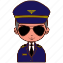 pilot, captain, travel, flight, diversity, avatar