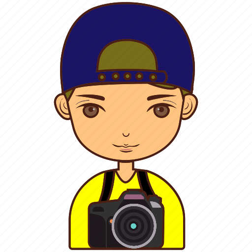 Photographer, camera, photo, photography, diversity, avatar icon - Download on Iconfinder