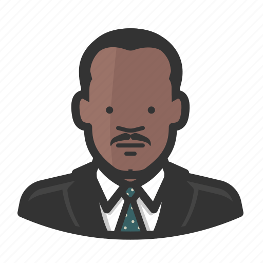 African american, civil rights, doctor, man, martin luther king, mlk, selma icon - Download on Iconfinder