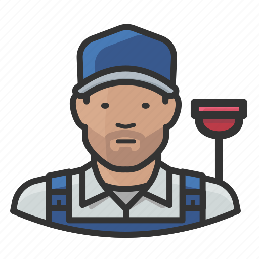 Asian, boy, male, man, overalls, plumber icon - Download on Iconfinder