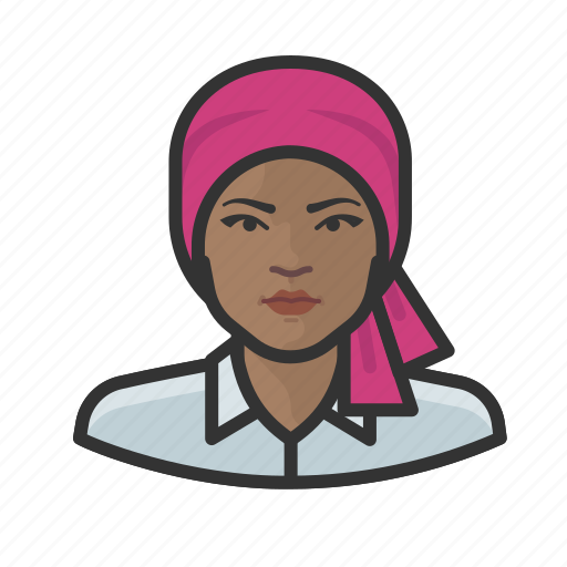 Jewish, woman, tichel, avatar, profile, user, person icon - Download on Iconfinder