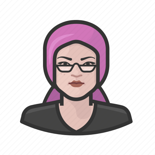 Jewish, woman, tichel, avatar, user, person icon - Download on Iconfinder
