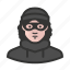 avatar, burglur, woman, criminal, thief 