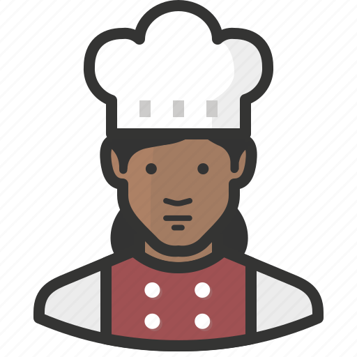 African, avatar, chef, woman, cook, food, restaurant icon - Download on Iconfinder