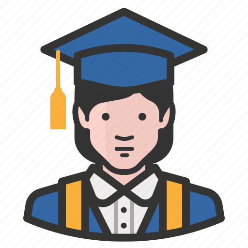 Avatar, graduate, woma, education, female, girl, school icon - Download on Iconfinder